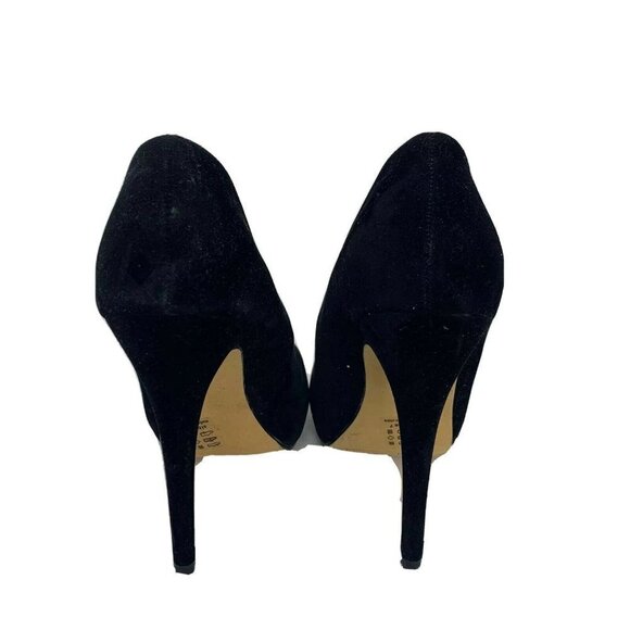 Michael Antonio 7 Loveme Velvet Platform Pumps - Picture 6 of 8